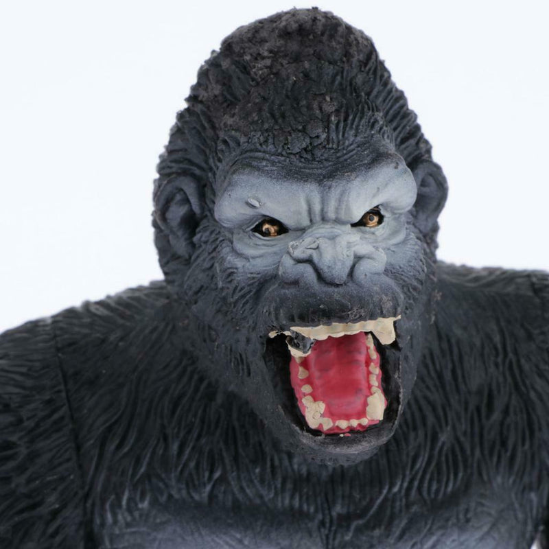 Realistic Large Sitting Gorilla, Wild Zoo Plastic Animals Learning Educational