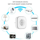 EU Smart WIFI Socket Plug LED APP Timing Voice Remote Control Alexa Google Home