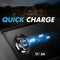 Mini Dual USB Car Charger Twin 3.1A 12V Universal Lighter Socket Adapter Plug