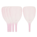 6x Plastic Cutting Hairspray Masks Cosmetic Facial Eyes Guard Shields Pink