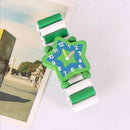 Children Babys Cartoon Wooden Crafts Wristwatches Bracelet Watch Toys Student