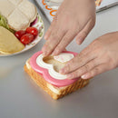 5xSandwiches Cookie Cutter Mold Bread Cutter Love Heart Shaped Baking Mold