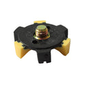 10Pcs Trendy Design Black+Yellow Easy Replacement Spikes Cleats Golf ShoesJ&k