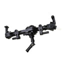 Front Axle RC Car Parts for D90 MN90 MN91 4WD RC Pickup Truck Black 11cm