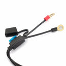 Quality Battery charge Fused Ring Terminal Quick Connect Harness For Deltran NEW