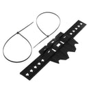 2x Universal Exhaust Muffler Silencer Anti-hot Guard Heat Shield Cover Black