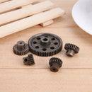 5pcs/Set Differential Main Metal Spur Motor Gear RC Toys Part for HSP Truck SN9F