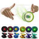 Cool Aluminum Design Professional YoYo Ball Bearing String Trick Alloy Kids tbTE