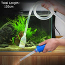 New Aquarium Gravel Fish Tank Vacuum Syphon Cleaner Pump Water 103cm JR