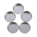 10PC Empty Tealight Candle Tins Molds Jars  Containers For DIY Candle Making Hn