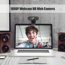 1080P Full HD 30fps Webcam USB 2.0 Web Camera with Built-in Mic for PC TV