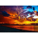 5D DIY Full Drill Diamond Painting Sunset Glow Embroidery Mosaic Craft Kit