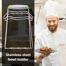 Stainless Steel Bowl Clip Anti-Hot Pot Pan Hot Dish Plate Gripper Kitchen Tool