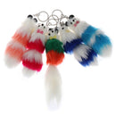 Cute Plush Fox Keychain Creative Bags Hanging Backpack Phone Pendant Accessor JR