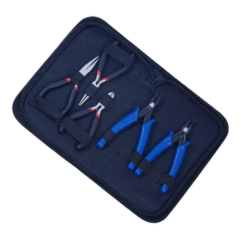 1 Set/5pcs Stainless Steel Pliers Jewelry Making ,Repairing Tool Kit
