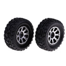 2x 1:18 Scale Left Tire Tyres Black for Wltoys A949 RC Truck Buggy Body Part
