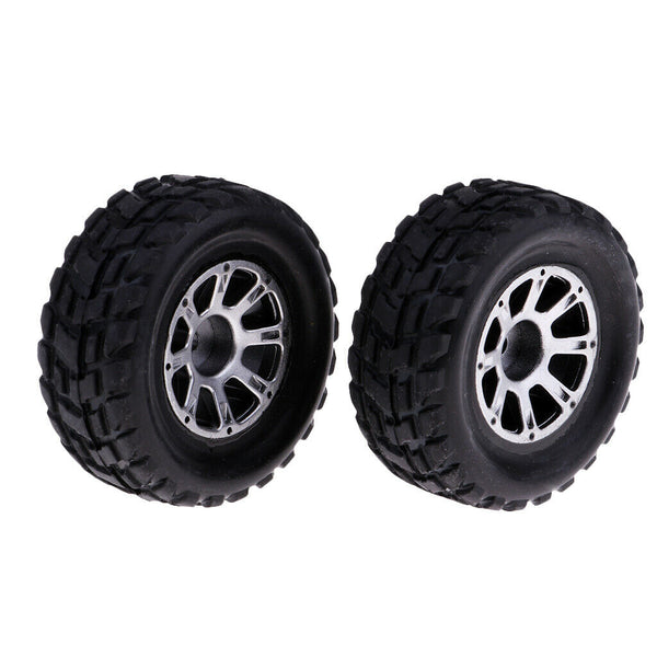2x 1:18 Scale Left Tire Tyres Black for Wltoys A949 RC Truck Buggy Body Part
