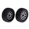 2x 1:18 Scale Left Tire Tyres Black for Wltoys A949 RC Truck Buggy Body Part