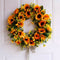 Beautiful Artificial Spring and Summer Wreath Front Door or Home Decoration