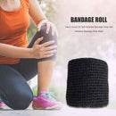 Self Adherent Bandage 24pcs 5cmx4.5m Elastic Cohesive Bandage Wrap Rolls Black