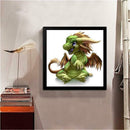 5D Diamond Painting Embroidery DIY Dinosaur Round Rhinestones Cross Stitch