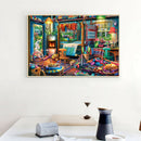 5D DIY Full Drill Diamond Painting Sewing Room Cross Stitch Embroidery Kit