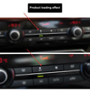 Car Heater Climate Control A/C Switch Fan Button Cap Cover for BMW F10 F18 SN9F