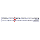 Basic Sewing Notion Tool Sewing Gauge & Tailor's Chalk Pencil for DIY Sewing