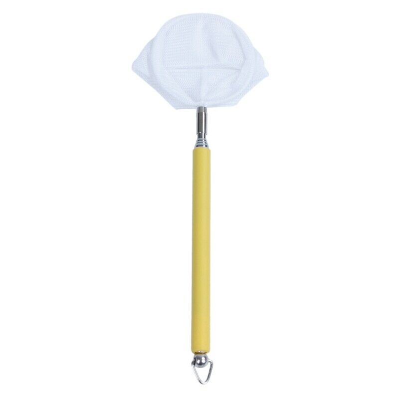 Stainless Steel Extendable Handle Aquarium Pond Fish Shrimp Skimming Net