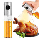 Stainless Steel Olive Oil Leakproof Sprayer 100mL Kitchen Seasoning Spray Bottle