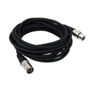 Microphone Lead / Mic Cable / XLR Lead Balanced Male to Female Plugs 5M