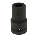 1 inch Drive 22mm 6 Point Hex Ratchet Socket Adapter Impact Tool 80mm Long