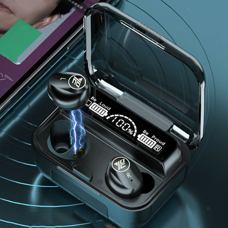 Wireless Earbuds Bluetooth Earphones, Bluetooth 5.1 TWS Stereo Earphones in-Ear