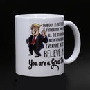 Funny Great Dad Donald Trump Coffee Mugs Handgrip Ceramic Cup Coffee Milk TeN8S2