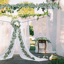 Artificial Eucalyptus Garland Eucalyptus Leaves, Handmade Eucalyptus Vine,  H2L7