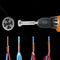 Universal Electrical Cable Twisting Quick Connector Drill Bit Wire Stripper Tool
