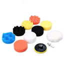11x Car Buffing Pads Polishing Buffer For Drill Sponge Waxing Set Seal P2X9 V9U6