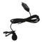 Professional Tie-clip Lavalier Lapel USB Microphone Mic Black For Laptop