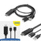USB Female to 1080P HDMI Male HDTV HD Video Cable Converter Adapter For Phone