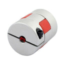 5mm to 10mm Elastic Shaft Coupling 30mm Length 25mm Diameter Motor Coupler