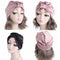 2pcs 100% Pure Silk Sleep Hats Wrap Night Cap Hair Care Bonnet Womens Hats
