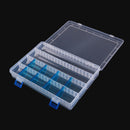 Blue Plug-in Pieces Multi-functional Plastic Lure Box Tool Kit Case Tackle A