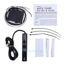 Universal Digital Apexi Auto Car Turbo Timer for NA Pen Control JDM Blue LED