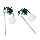 2 Pieces Golf Ball w/ Rope Aid Improve Driving for Beginners Ideal Session Sport