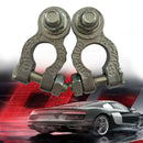 Pairs 12V-24V Clips Car Battery Terminals Clamps Screw Vehicles Auto Parts