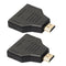 2x HDMI 1 In2 1080P Port Converter Male to 2 Female HDMI Out Splitter Cable