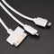 3-IN-1 DATA SYNC MOBILE PHONE CHARGER MULTI CABLE FIT MICRO USB / cda CYES