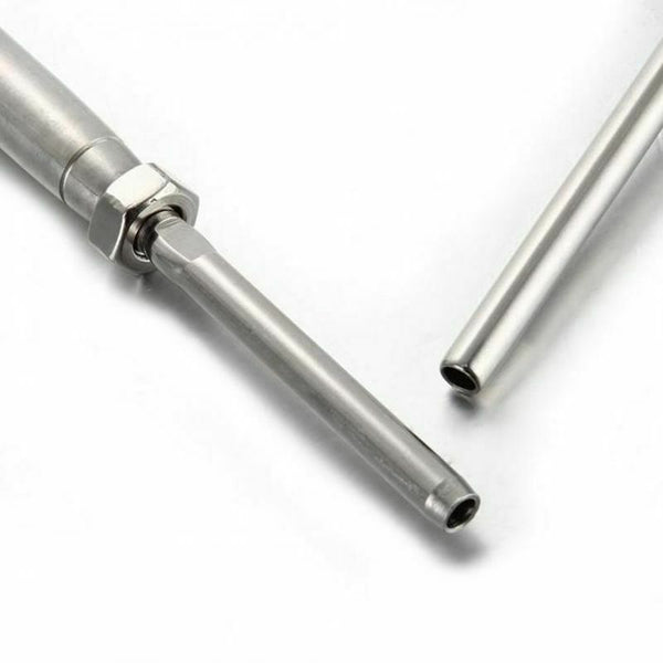 2set T316 Stainless Steel Deck Toggle Tensioner Set For 3/16 Cable Railing  R4S7