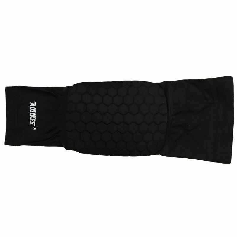 Aolikes 1pcs Hex Sponge Basket ball Sports Knee Pads Leg Compression Sleeve Q2P3