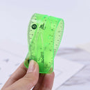 Soft Ruler Flexible Ruler Tape Measure 15cm Straight Ruler Office School Supp Cy